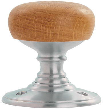 DK32 Wooden Oak/Satin Chrome