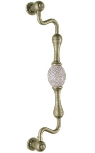 FTD610 Antique Brass Ivory Crackle