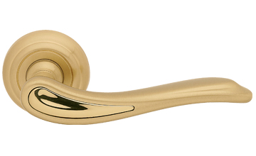 Cloe Satin Brass