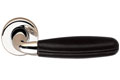 Club - Polished Chrome Leather Black