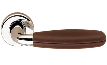 Club Polished Chrome Leather Brown