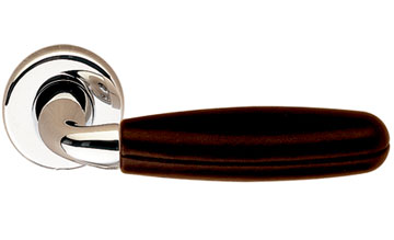 Club Polished Chrome Leather Dark Brown