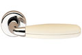 Club  - Polished Chrome Leather Ivory