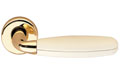 Club  - Super Polished Brass Leather Ivory