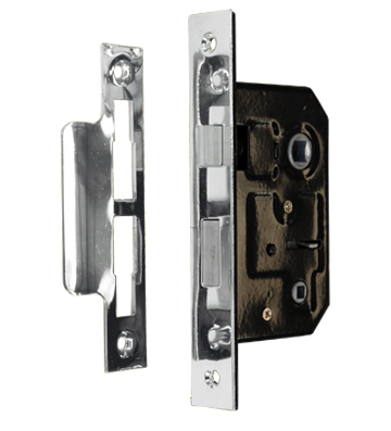 Bathroom Lock Polished Nickel